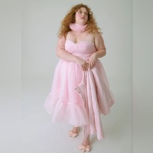 5X French Corset Dress in Ballerina Selkie